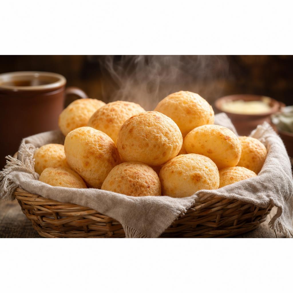 Pão de Queijo Mineiro de Liquidificador